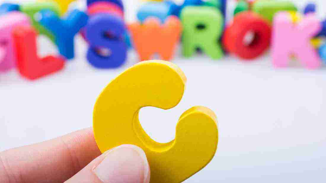 The letter C