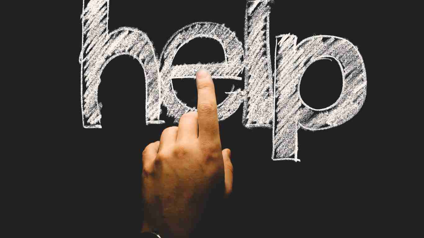 ask for help