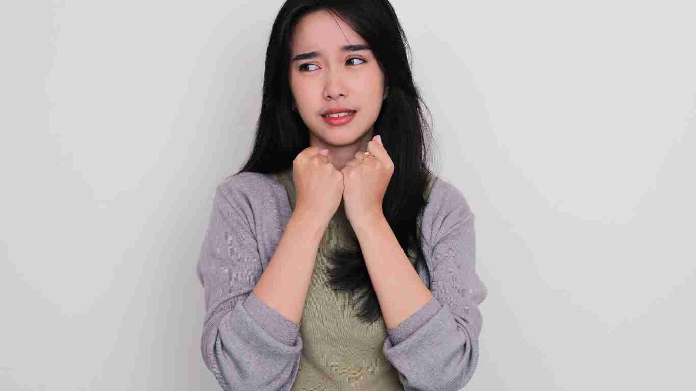 An insecure young woman