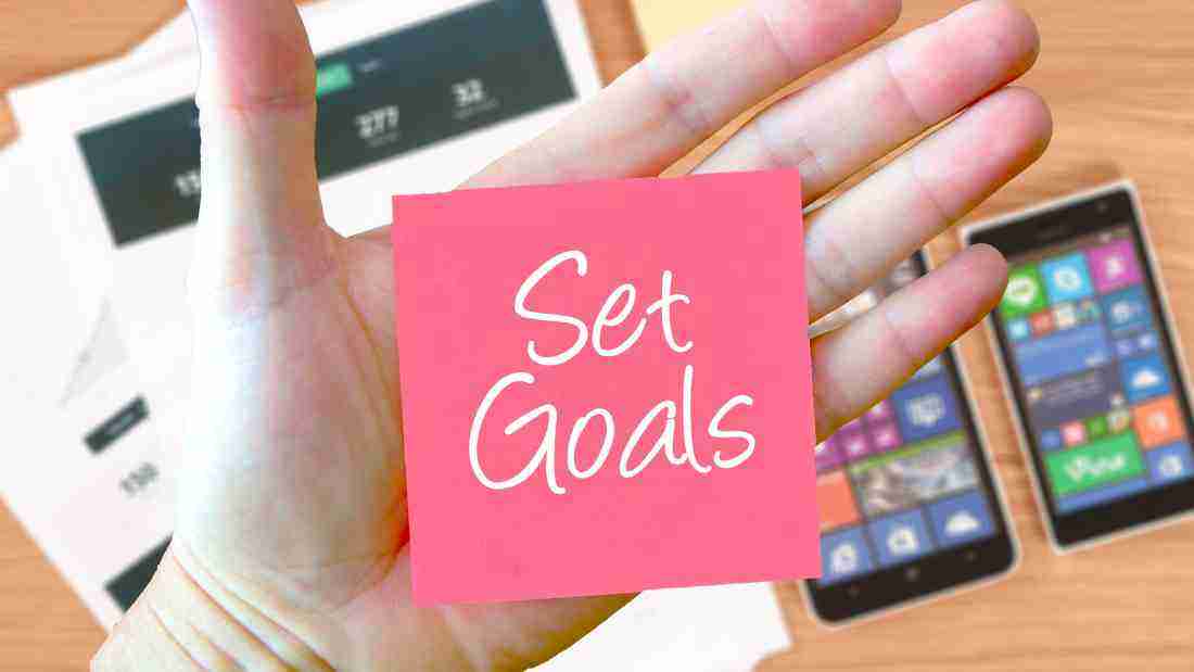 Set achievable goals