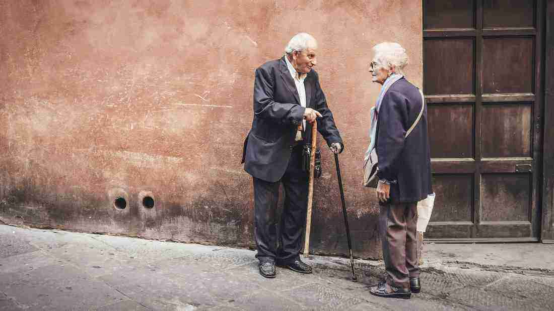 People chatting