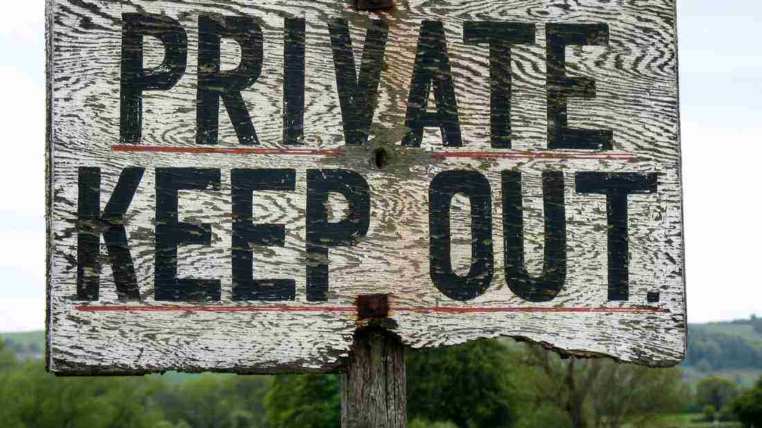 Boundaries - PRIVATE KEEP OUT