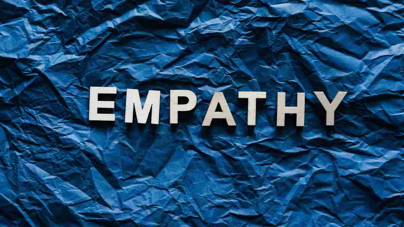 A sign that says EMPATHY