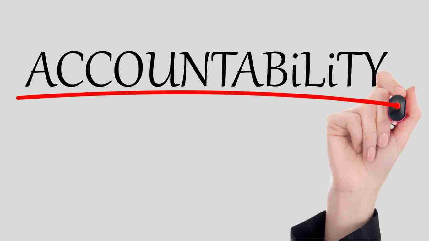 Narcissists never take accountability for their actions