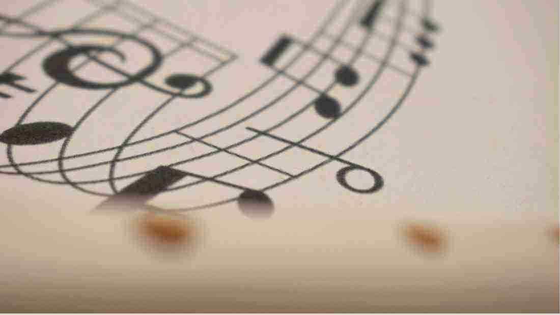 A music score