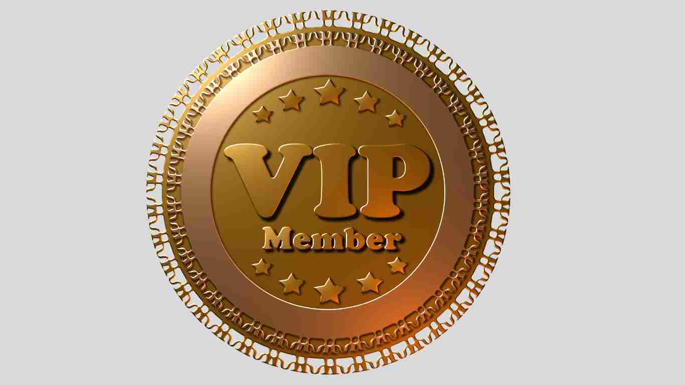 A medal saying VERY IMPORTANT PERSON VIP