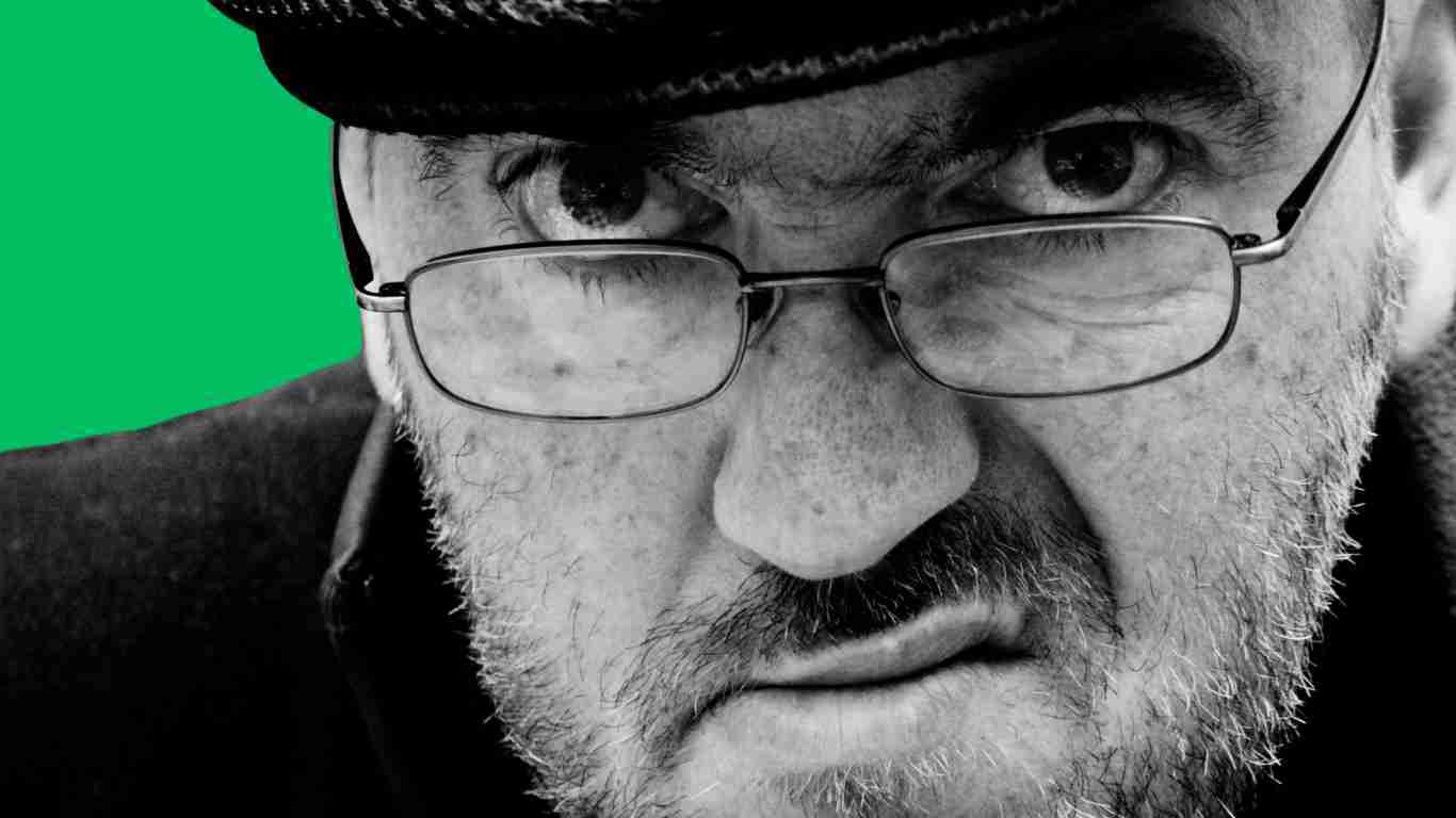 An angry man