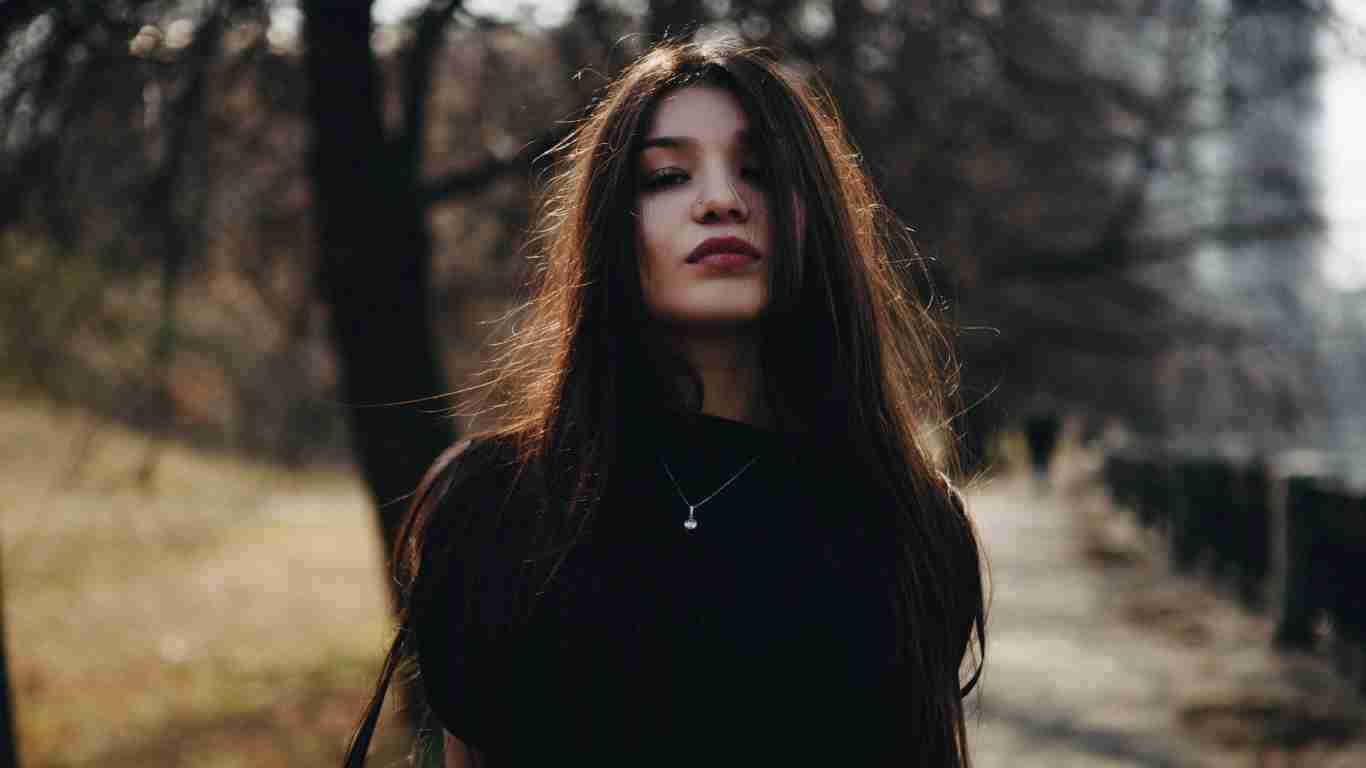 A woman with an arrogant look on her face