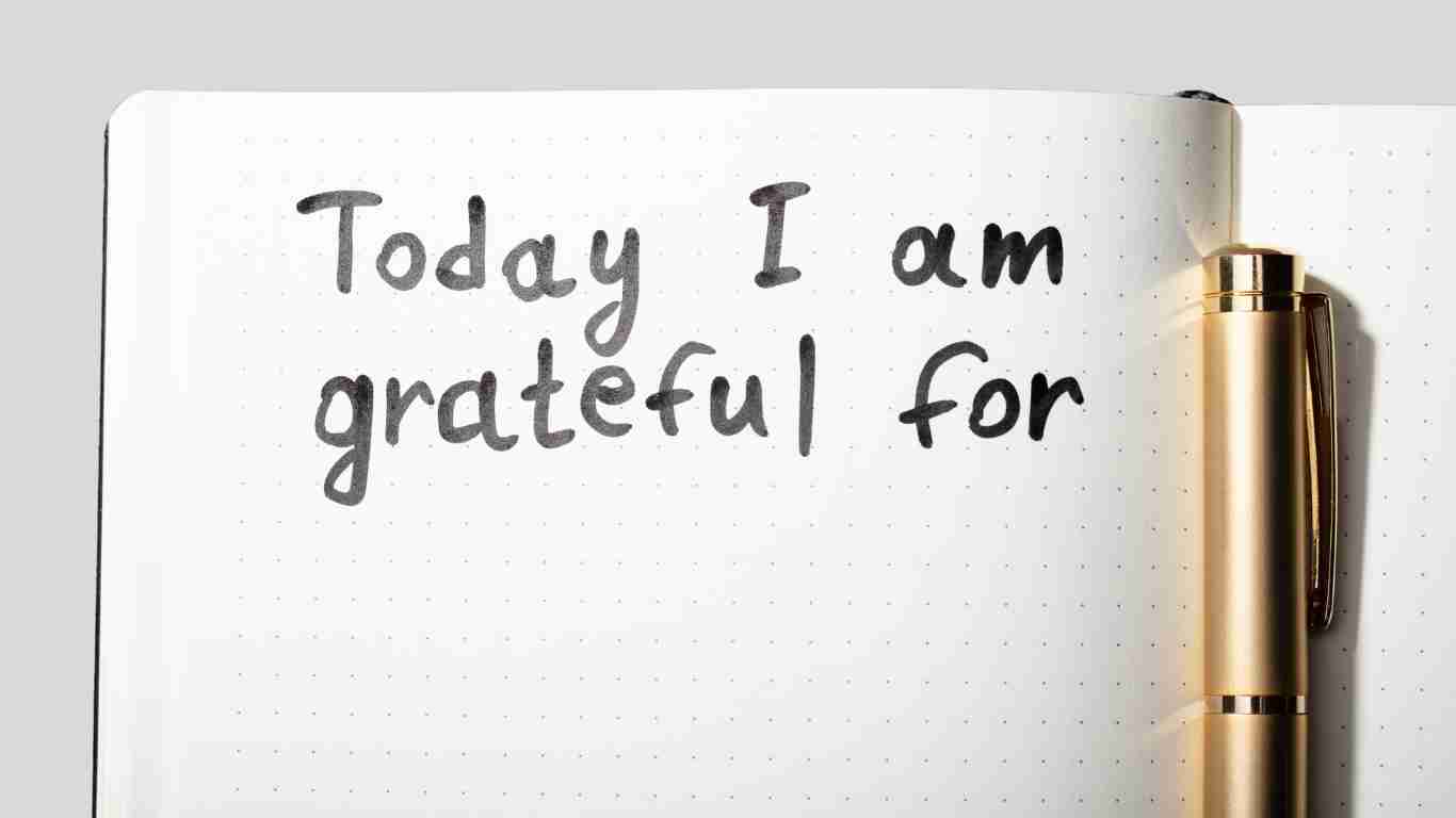 Today I am grateful for ...