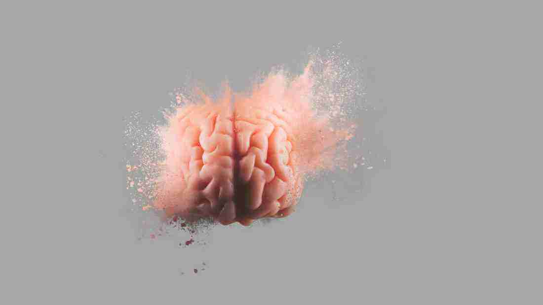 A brain that is in a state of confusion