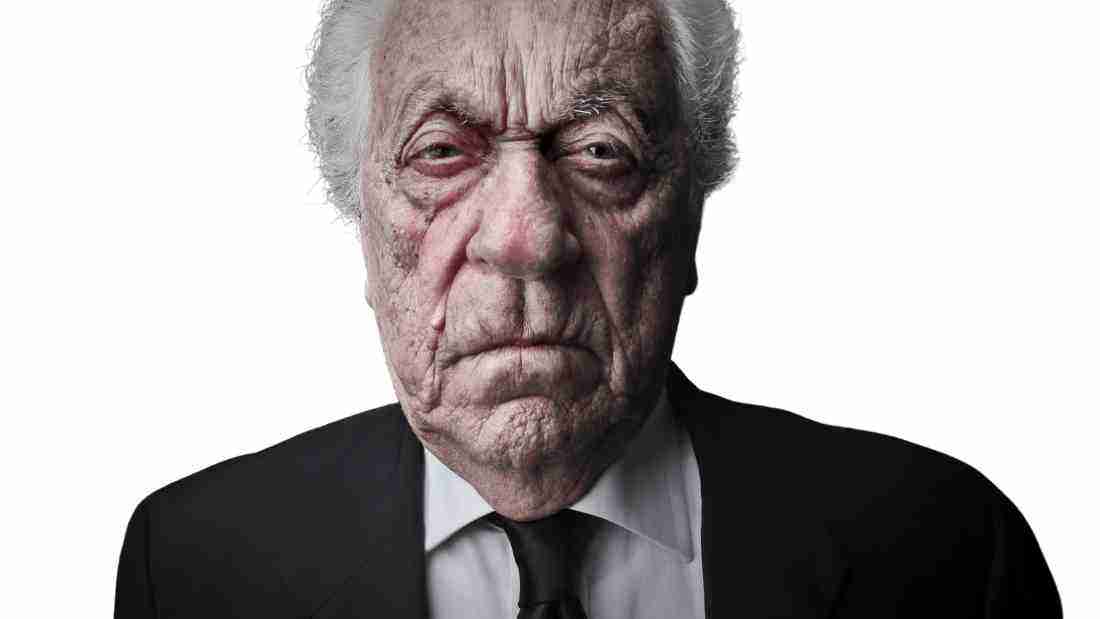An unpleasant old man