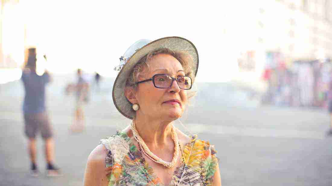 An old woman