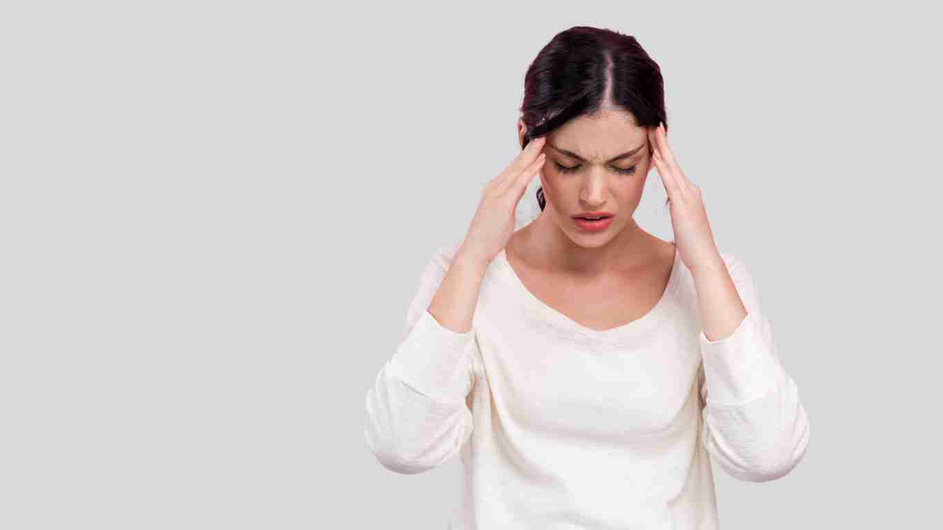 A victim of gaslighting, looking totally overwhelmed and confused