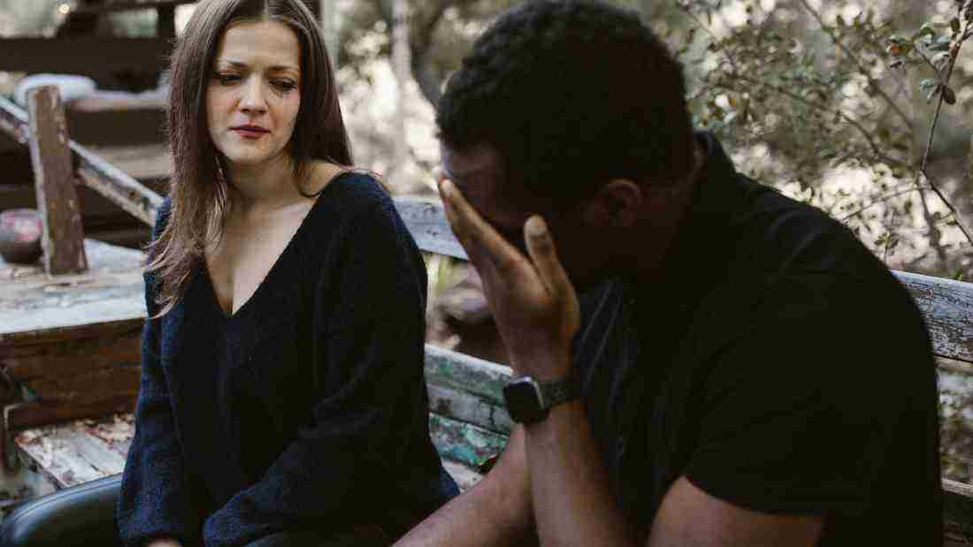 A couple who are breaking up