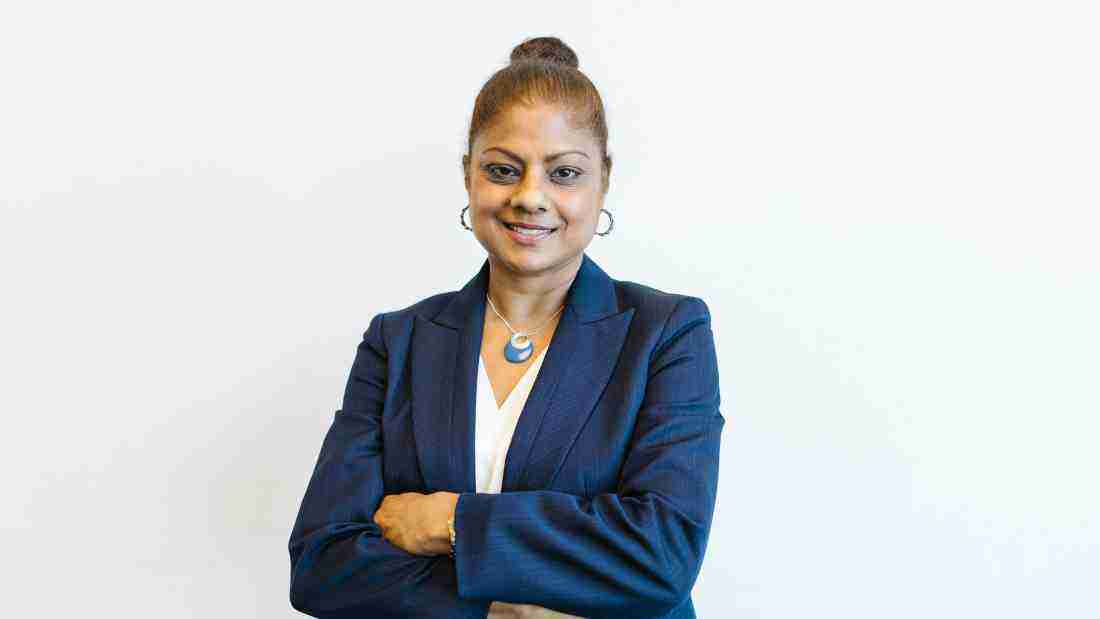 A middle-aged woman