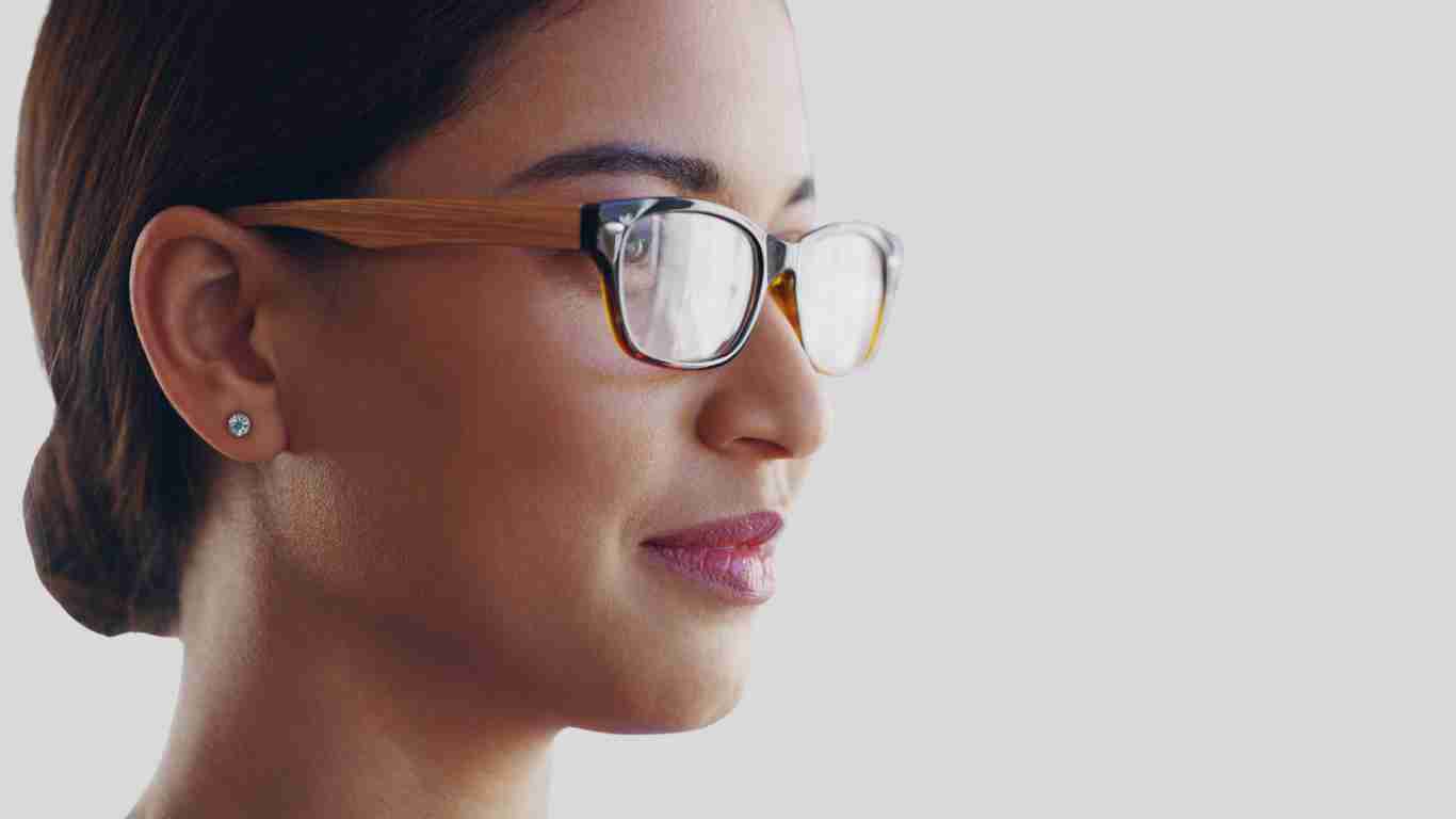 A woman who is reflecting