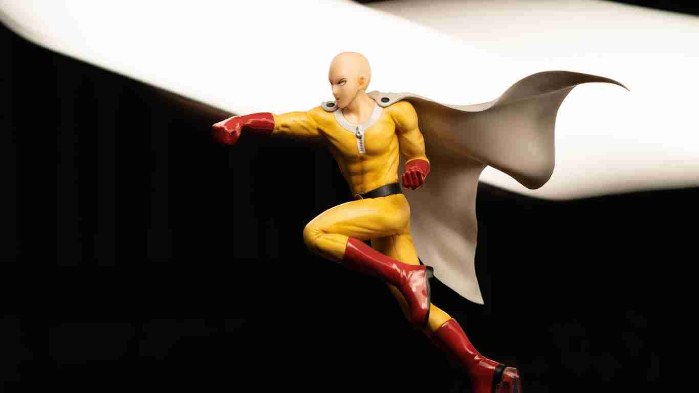 A superhero wearing a cape