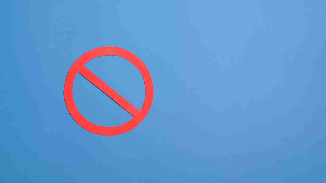 The importance of saying no