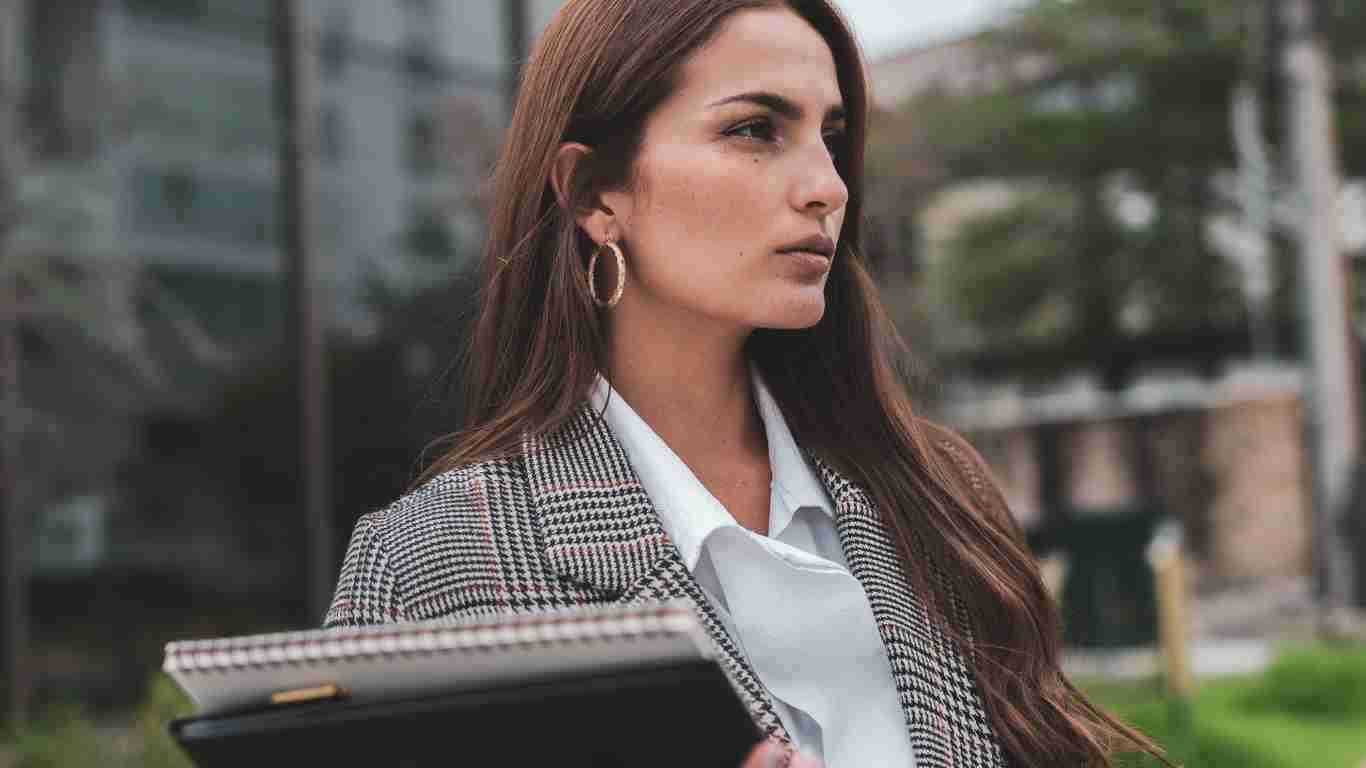 A woman who means business
