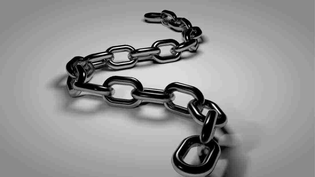 A strong metal chain