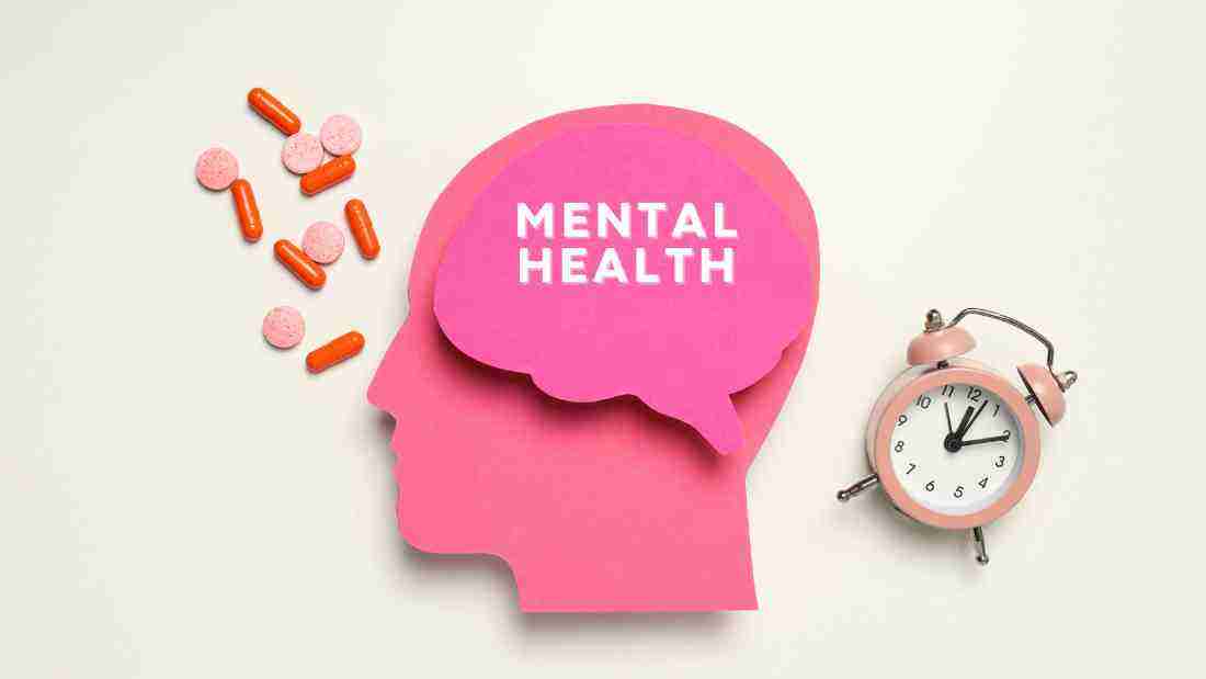 An illustration of mental health issues