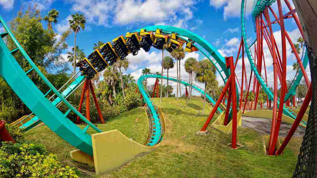 A convoluted rollercoaster