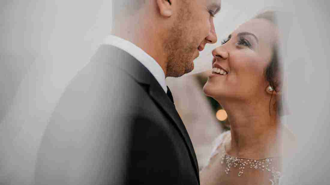 A wedding photo
