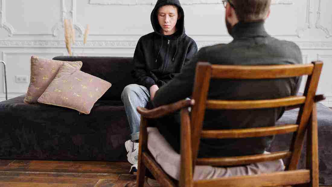 A therapy session