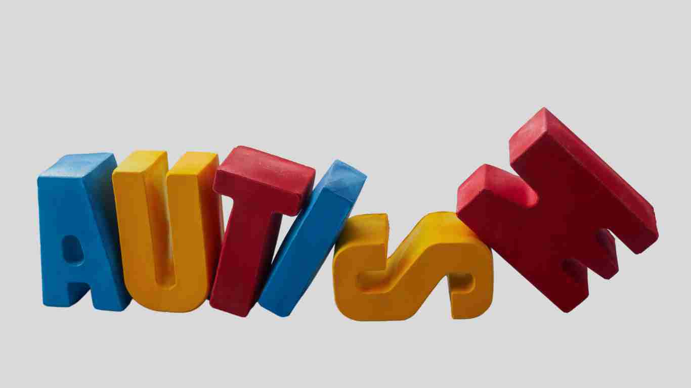 The word AUTISM