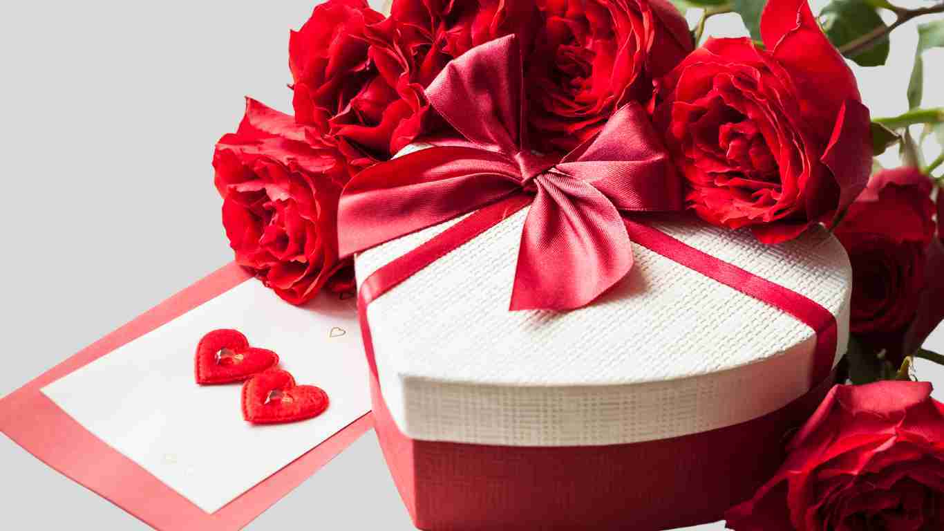 Chocolates and hearts