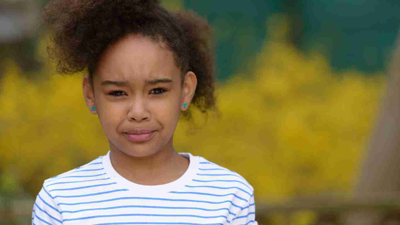 sad child