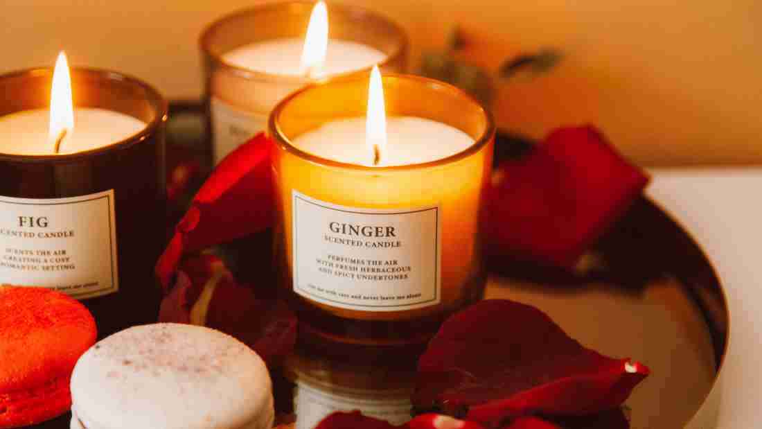 Candles and romance