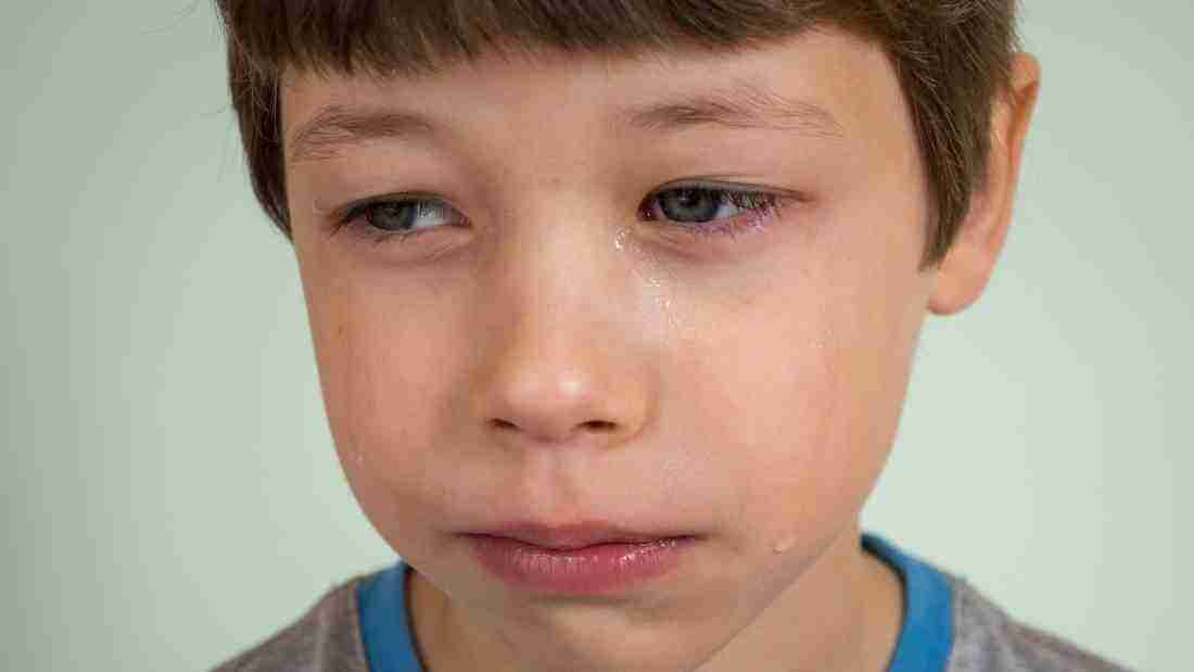 A lonely little boy