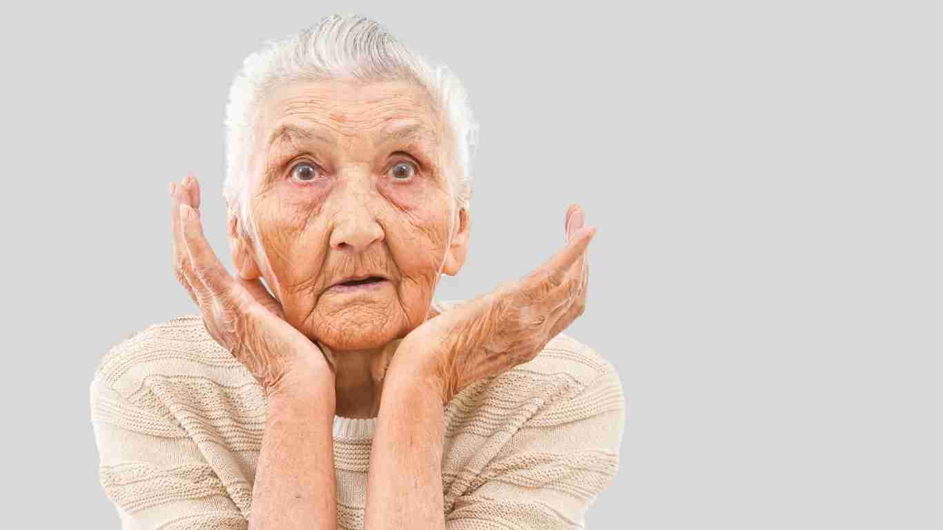 A narcissistic old woman