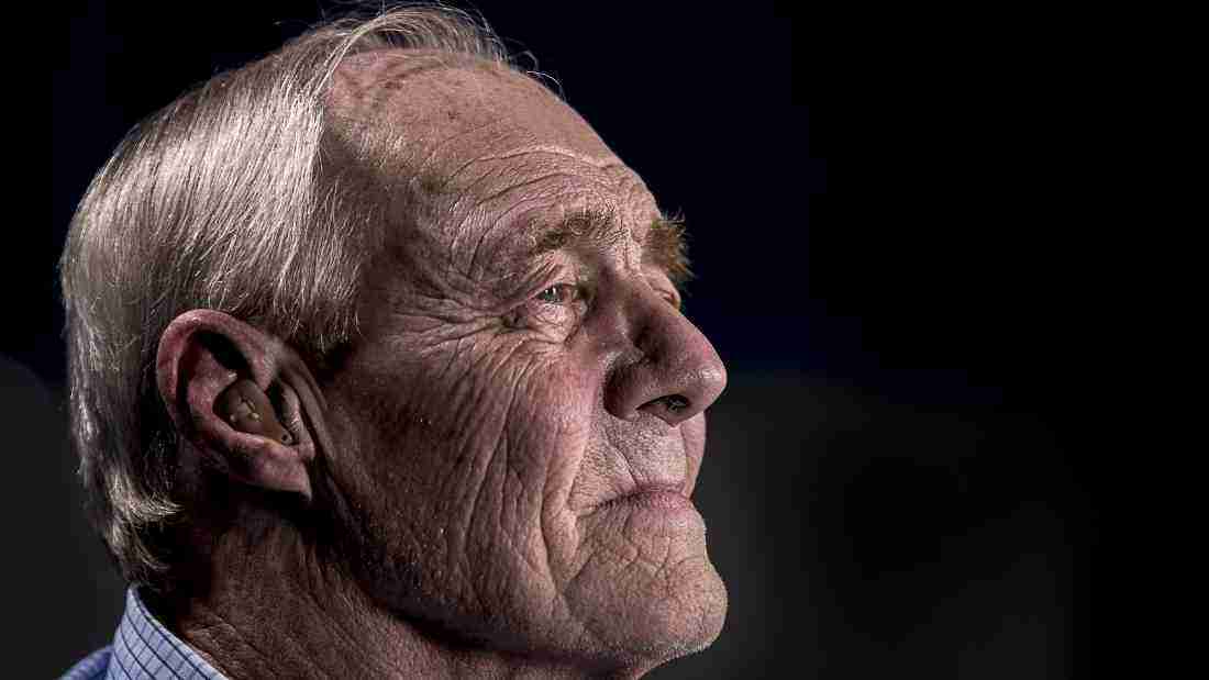 A sad old man