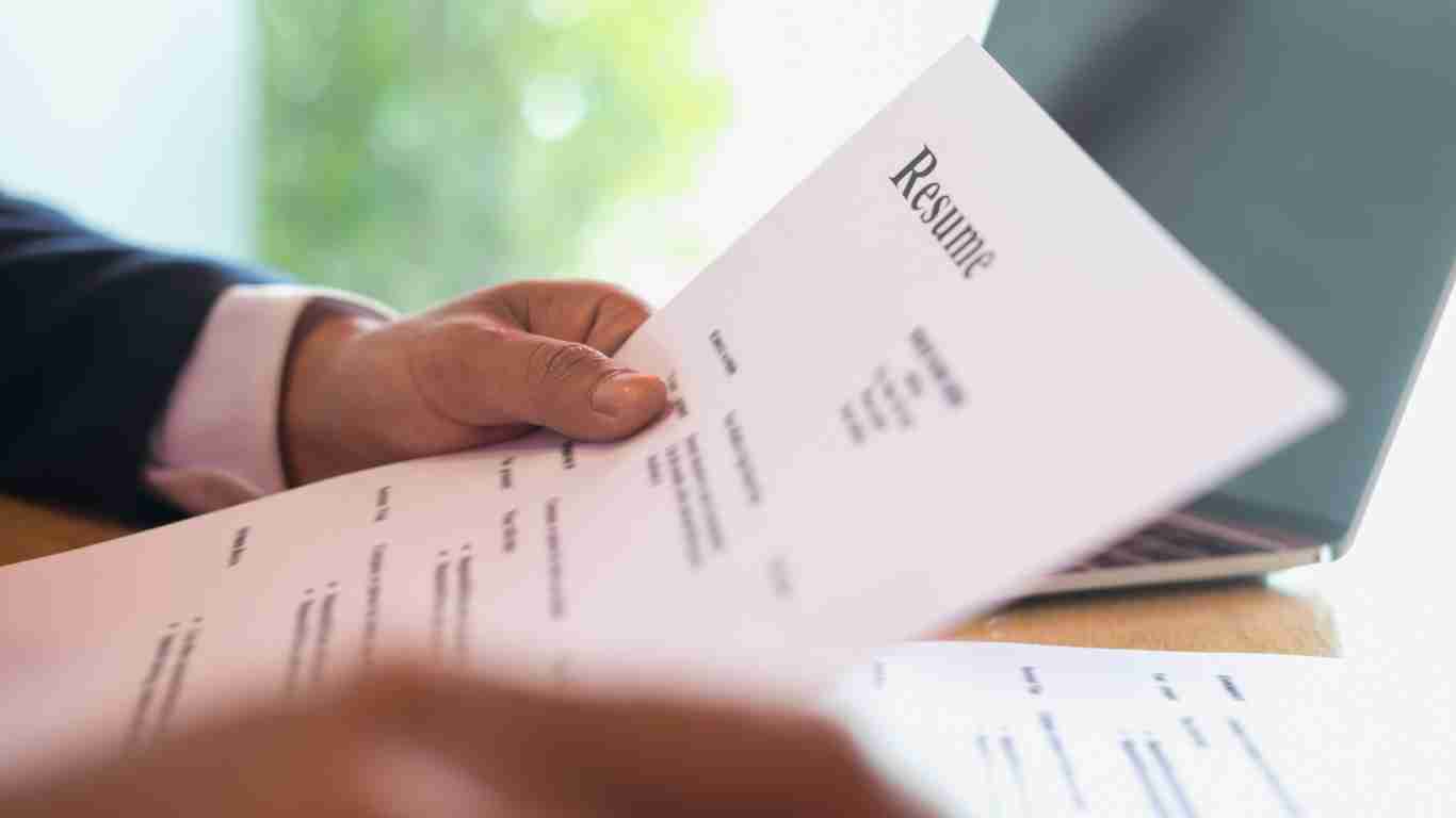 A resume CV