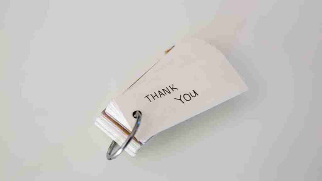 Gratitude