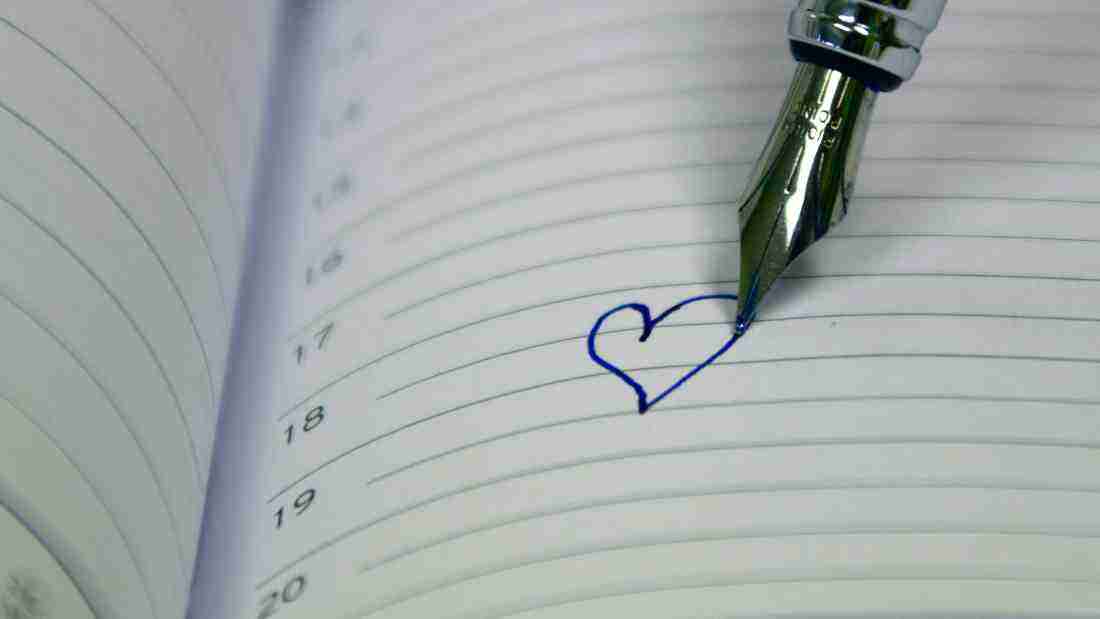 A self-love journal
