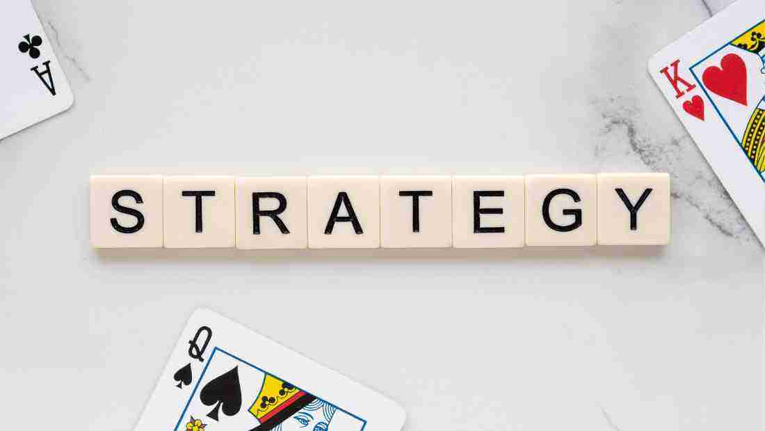 the word STRATEGY