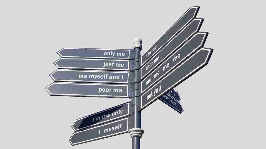 Road signs to me, myself and I