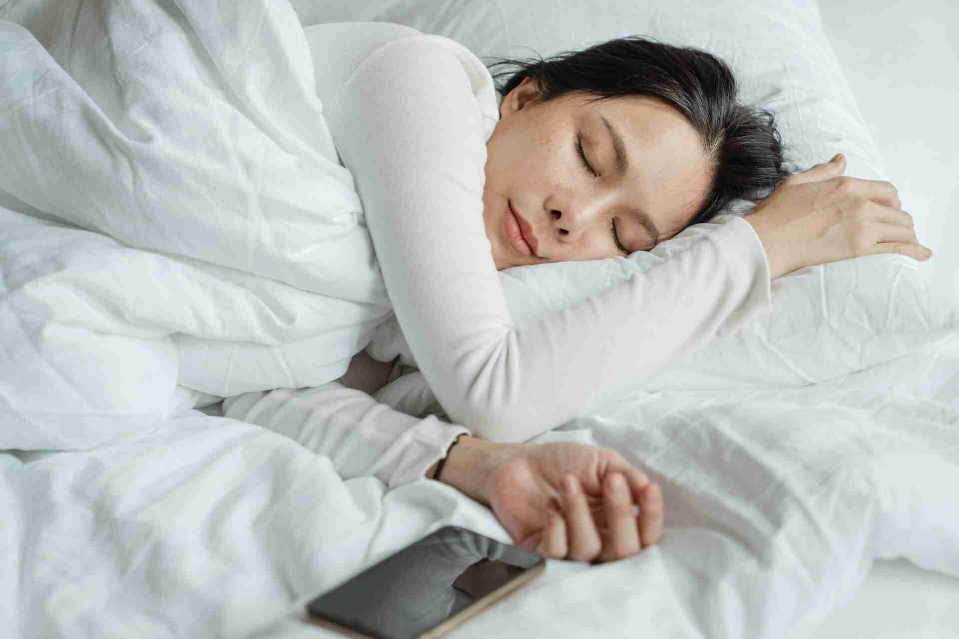 woman asleep